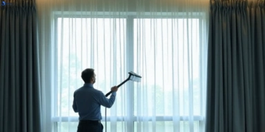 Commercial curtain stain removal service manly hotels offices restaurants